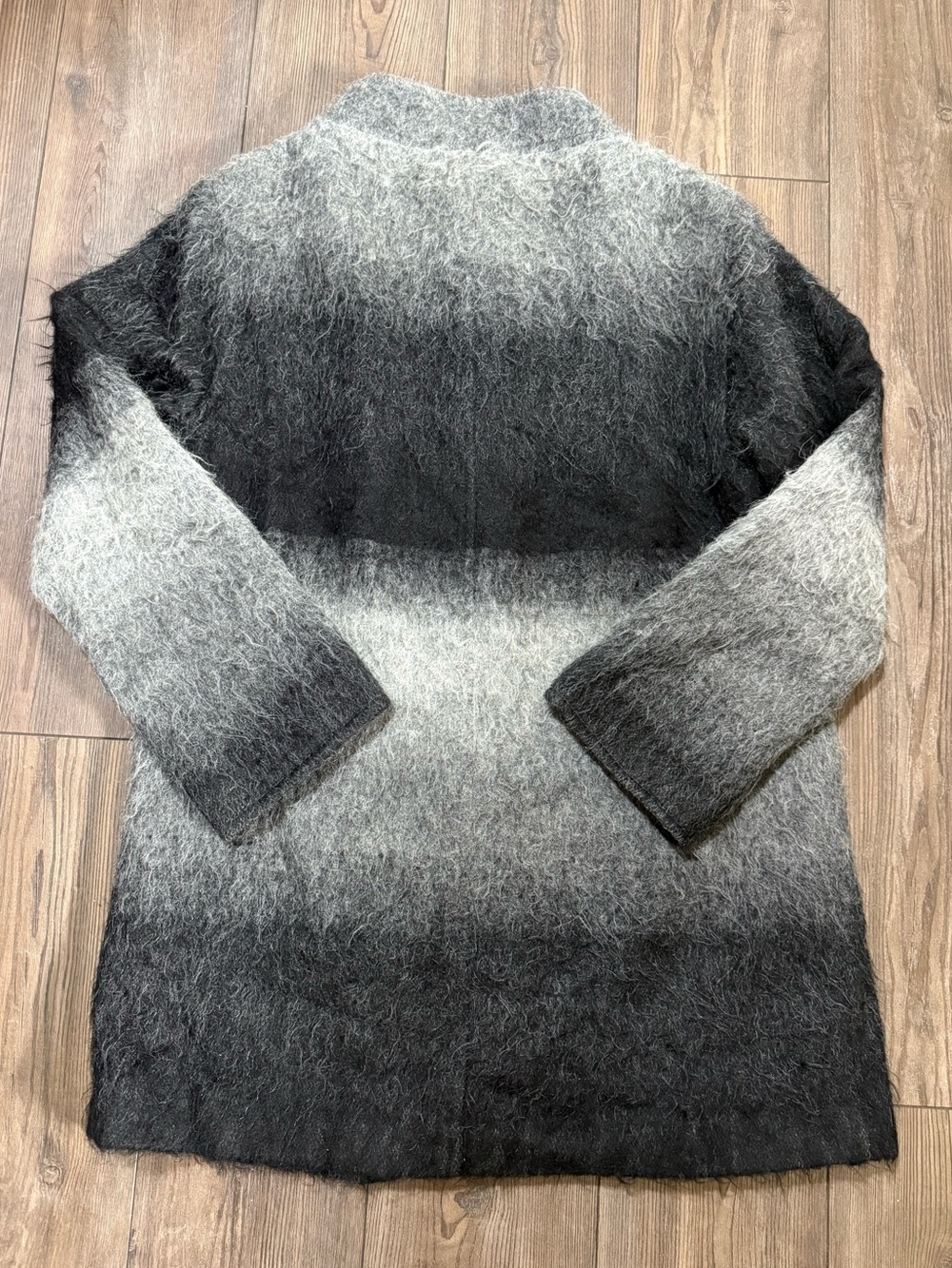 Tory Burch Darcy Coat Mohair Alpaca Wool Oversized Designer Jacket Women’s 4 - Picture 4 of 9